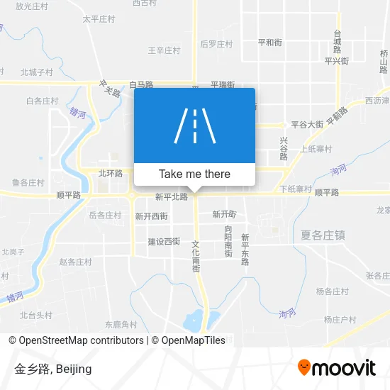 金乡路 map