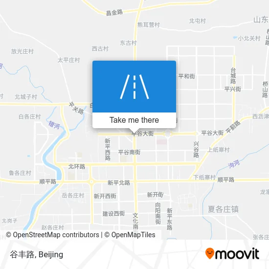 谷丰路 map