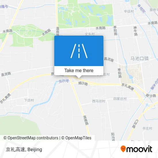 京礼高速 map