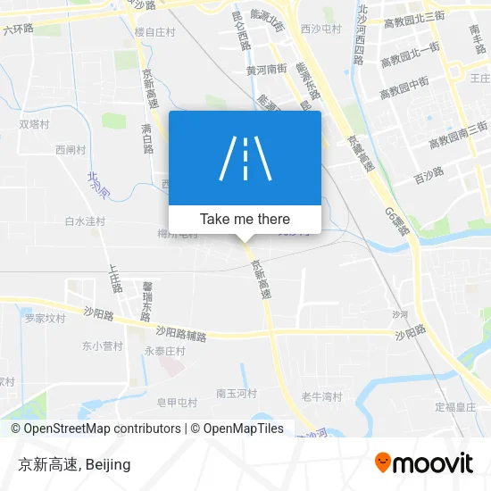京新高速 map