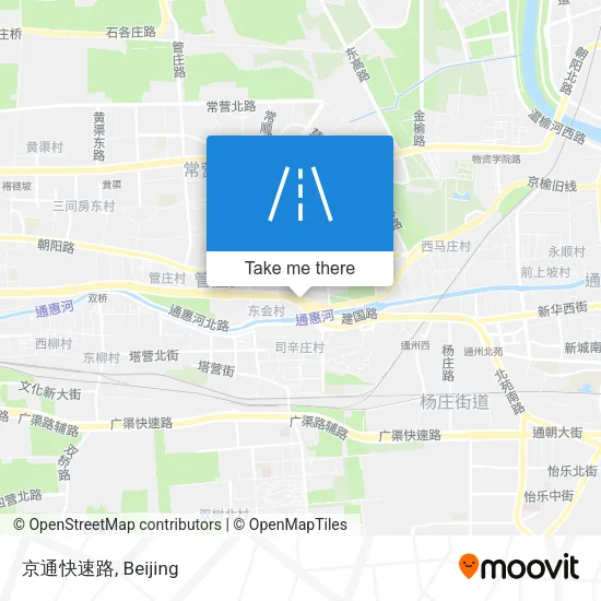 京通快速路 map