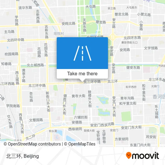 北三环 map