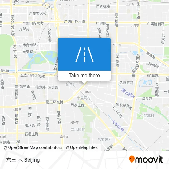 东三环 map