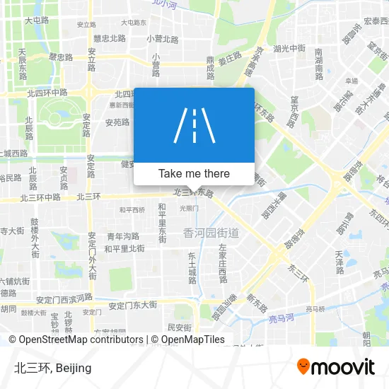 北三环 map