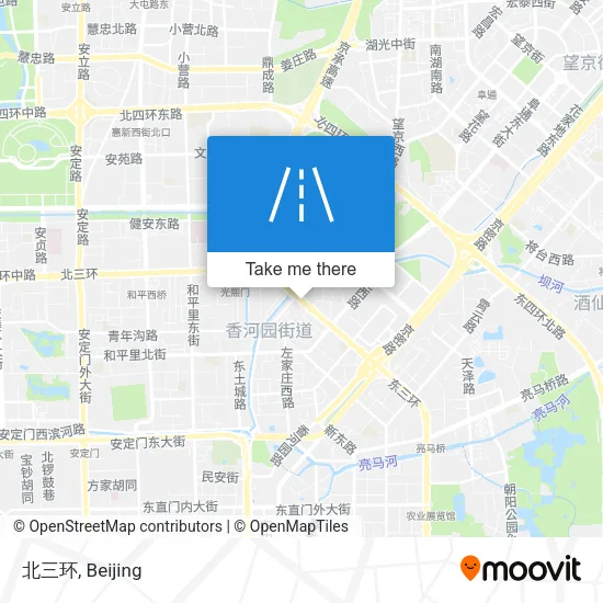 北三环 map