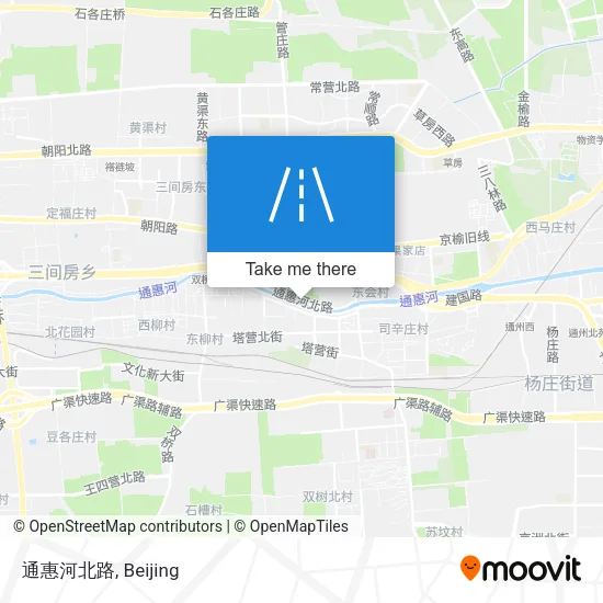 通惠河北路 map