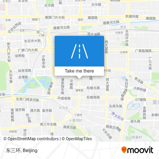 东三环 map
