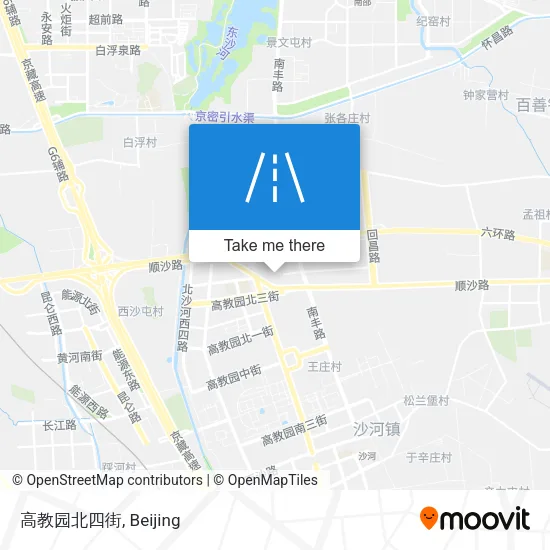 高教园北四街 map