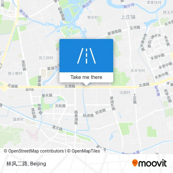 林风二路 map