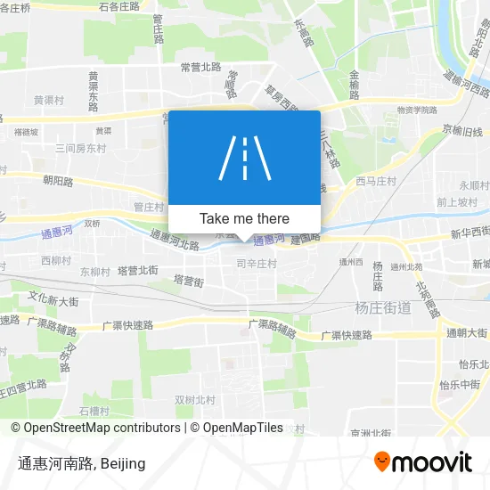 通惠河南路 map