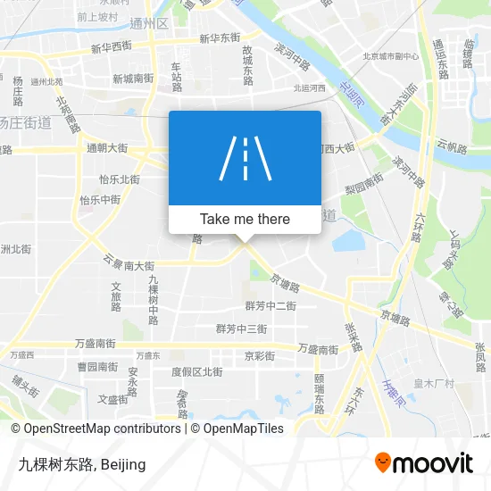 九棵树东路 map