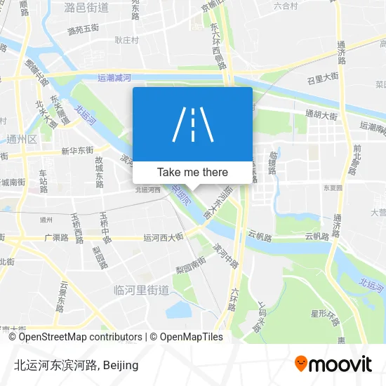 北运河东滨河路 map