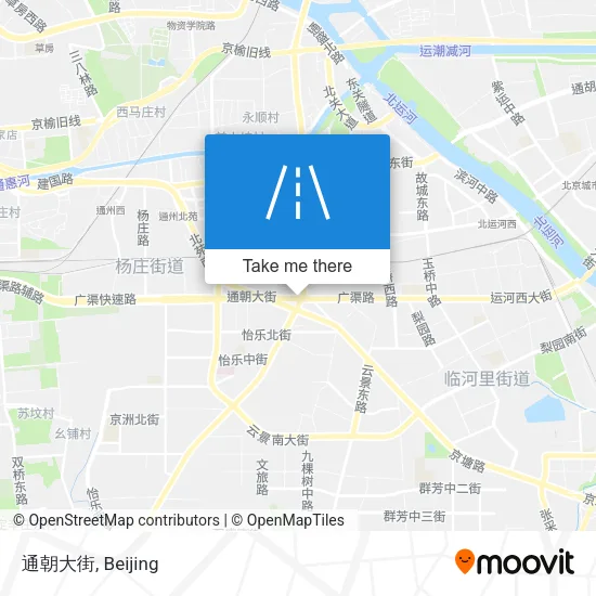 通朝大街 map