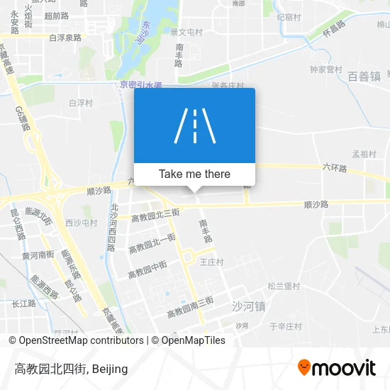 高教园北四街 map