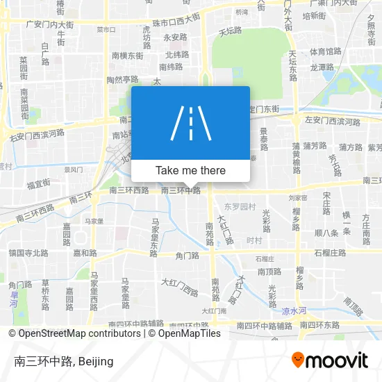 南三环中路 map