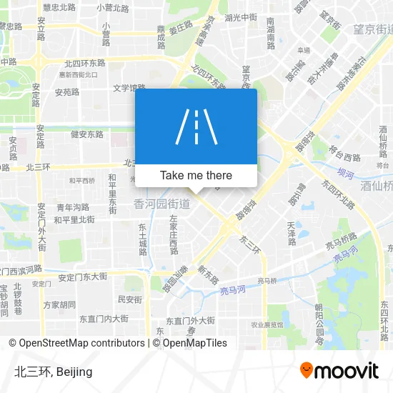 北三环 map