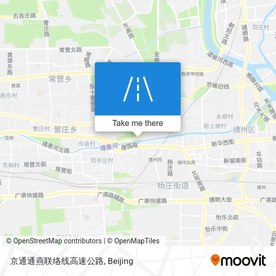 京通通燕联络线高速公路 map