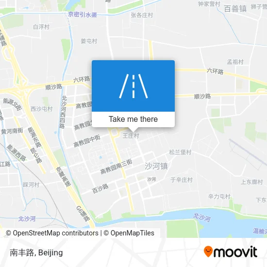 南丰路 map