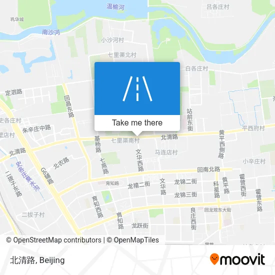北清路 map