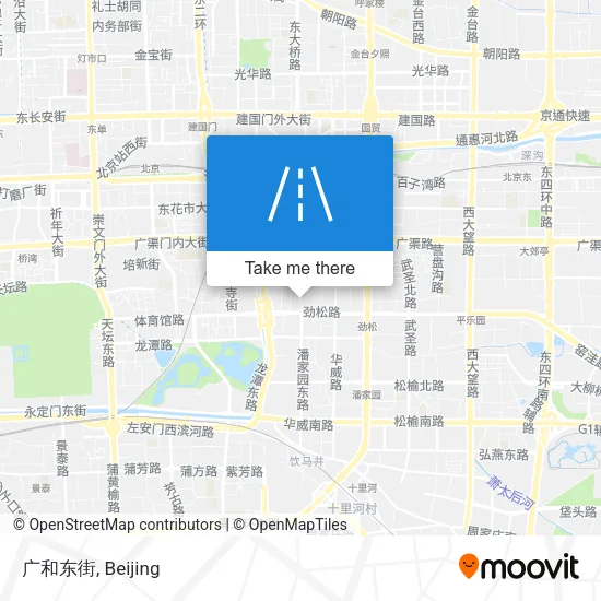 广和东街 map
