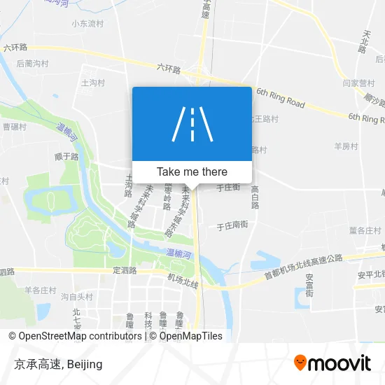 京承高速 map
