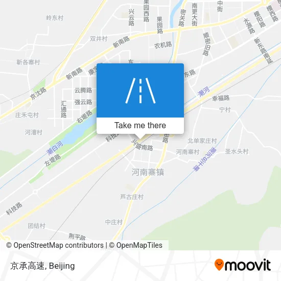 京承高速 map