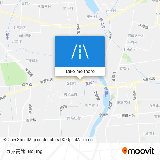 京秦高速 map