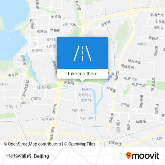 怀耿路辅路 map