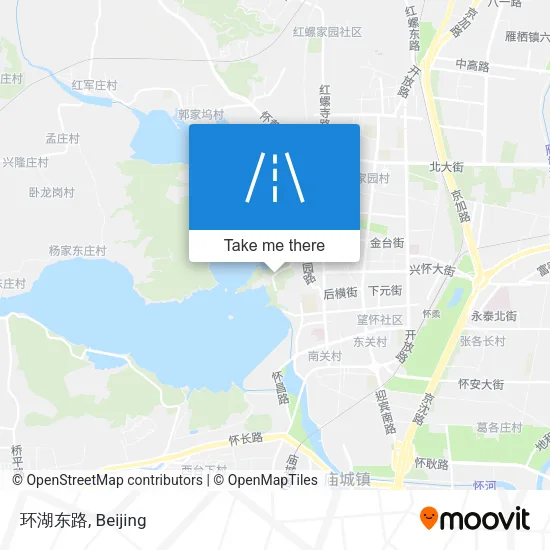 环湖东路 map
