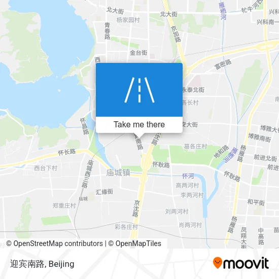迎宾南路 map