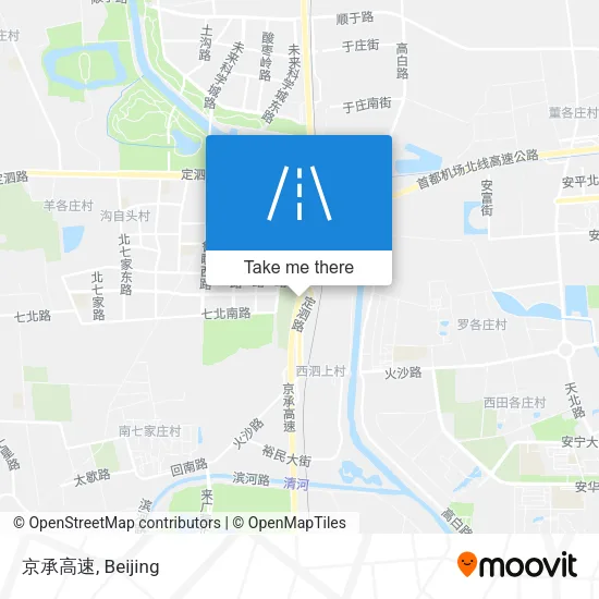 京承高速 map