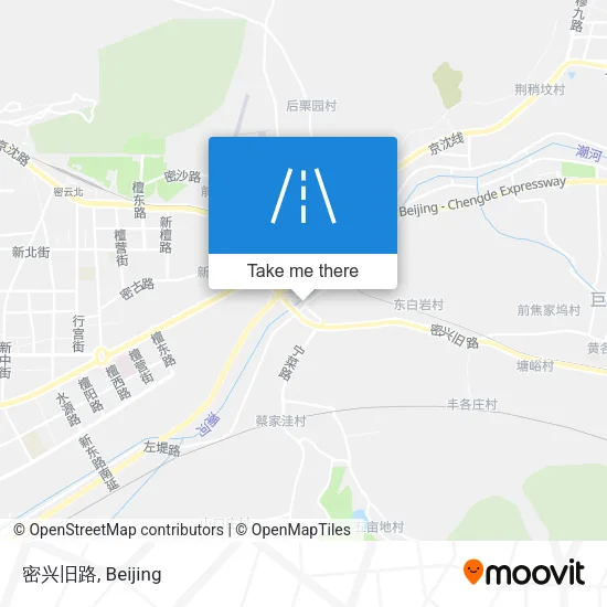 密兴旧路 map