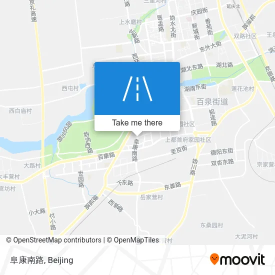 阜康南路 map