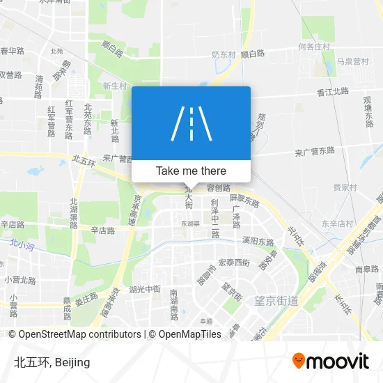 北五环 map