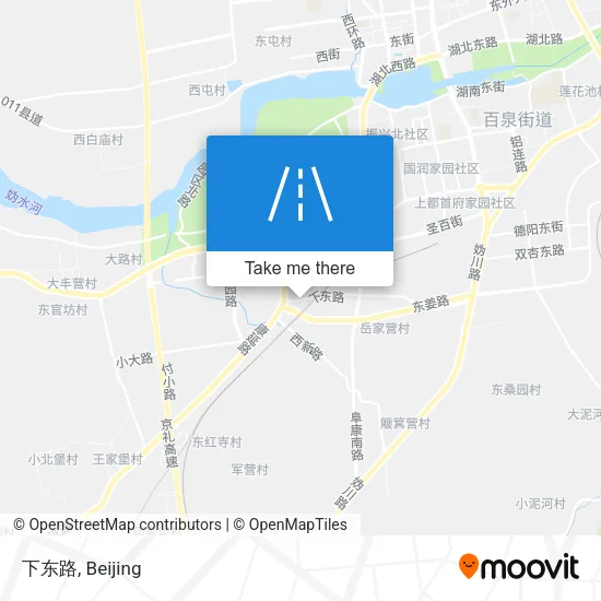 下东路 map