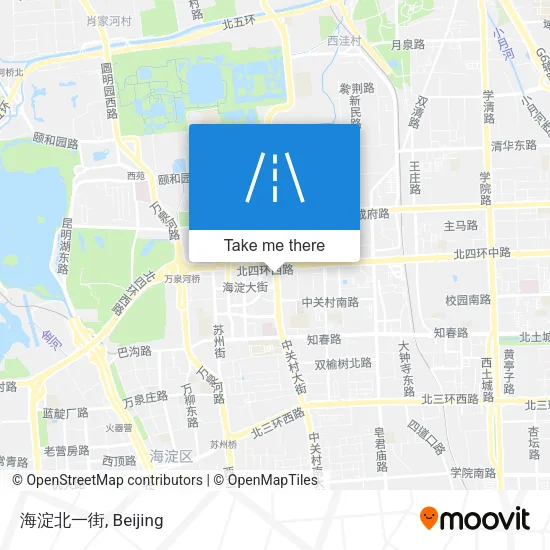 海淀北一街 map