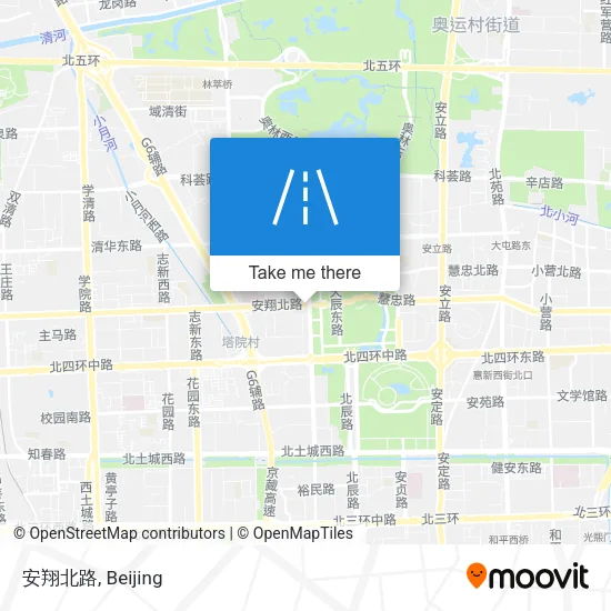 安翔北路 map