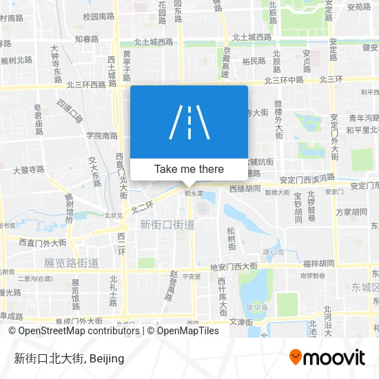 新街口北大街 map
