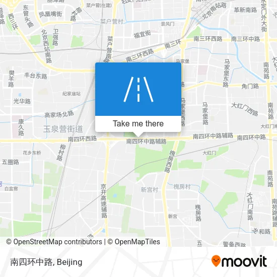 南四环中路 map