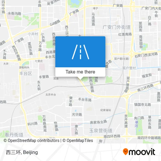西三环 map
