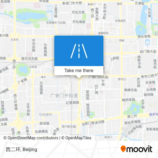 西二环 map
