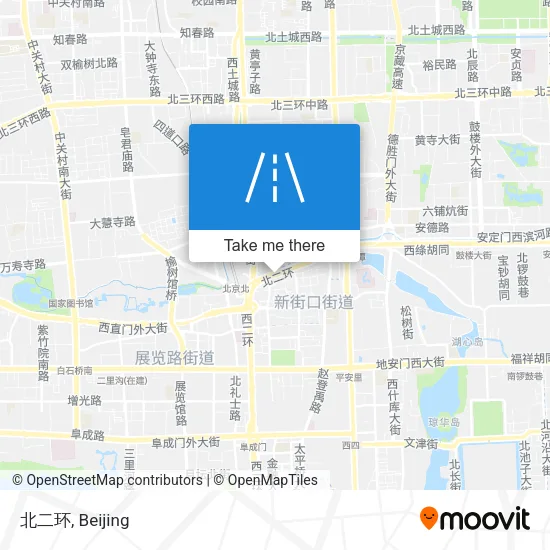 北二环 map