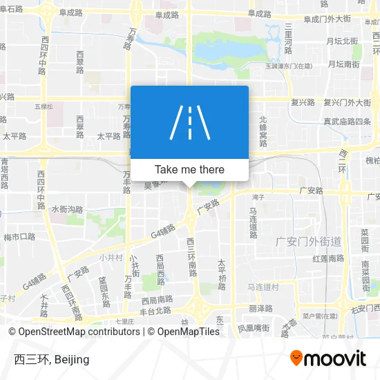 西三环 map
