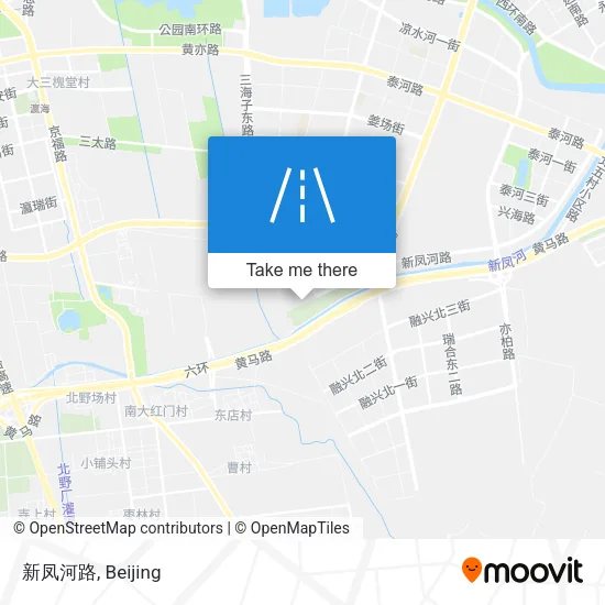 新凤河路 map