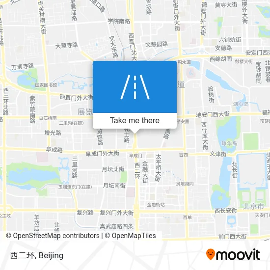 西二环 map