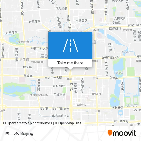 西二环 map