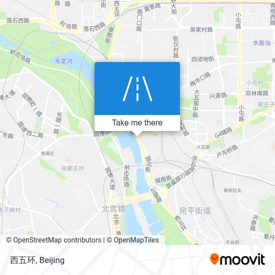 西五环 map
