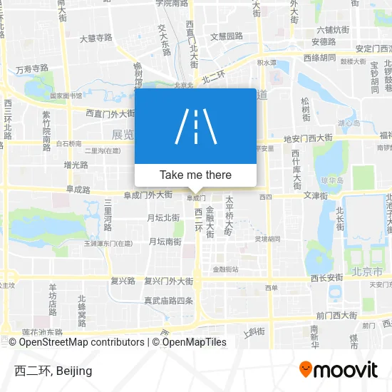西二环 map