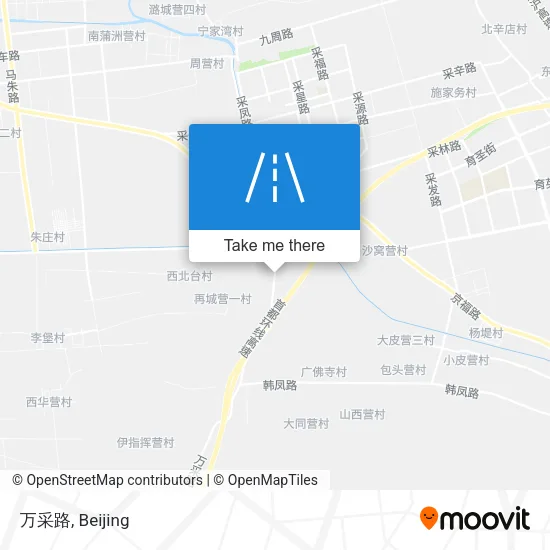 万采路 map