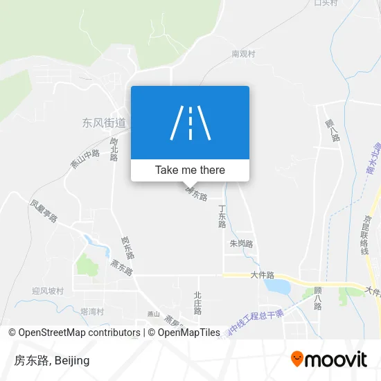 房东路 map